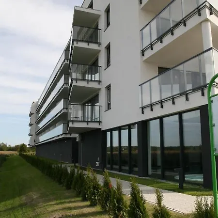 公寓 Ostseetraum - Pool, Sauna, Jacuzzi, 2 Bikes, Spielplatz, Apartments *